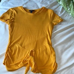 Forever 21 S Cute yellow fashion top